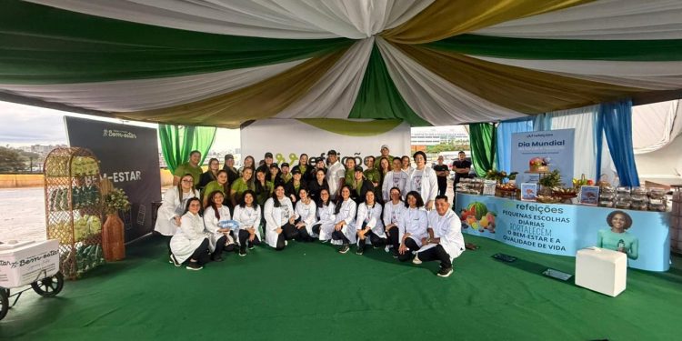 VV Refeições promove Espaço Bem-Estar durante corrida do Ministério do Trabalho na Arena da Amazônia