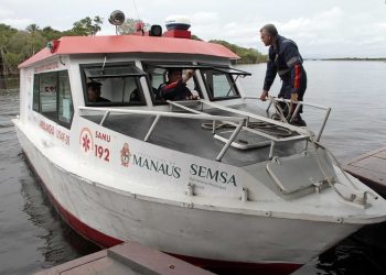 Ambulancha do Samu é furtada por criminosos no porto do São Raimundo