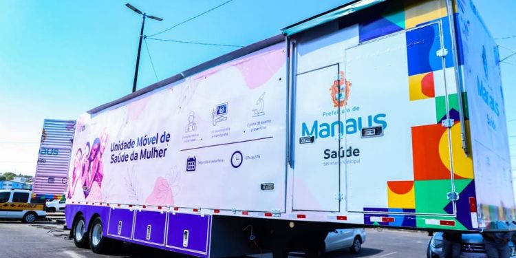 Novos locais de atendimentos das Unidades Móveis de Saúde da Mulher são divulgados em Manaus