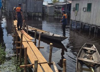 Bebê é salvo de afogamento em Santa Isabel do Rio Negro