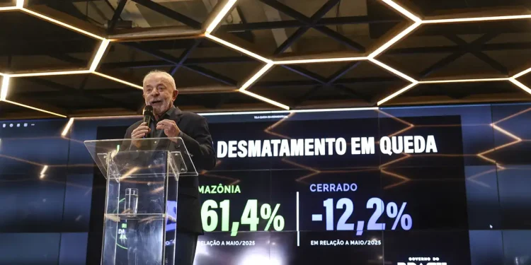 Desmatamento na Amazônia cai 61,4% em maio de 2026