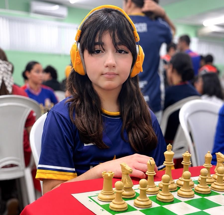 Atleta do Pelci conquista ouro no xadrez durante o 47º JEA's
