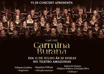 Espetáculo 'Carmina Burana' apresenta ao público uma das obras mais marcantes da música clássica do século XX