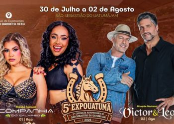 5ª ExpoUatumã integra calendário oficial do Amazonas com show de Victor & Leo