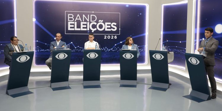 Band Amazonas realiza o primeiro debate com candidatos ao Governo do Estado nas Eleições 2026
