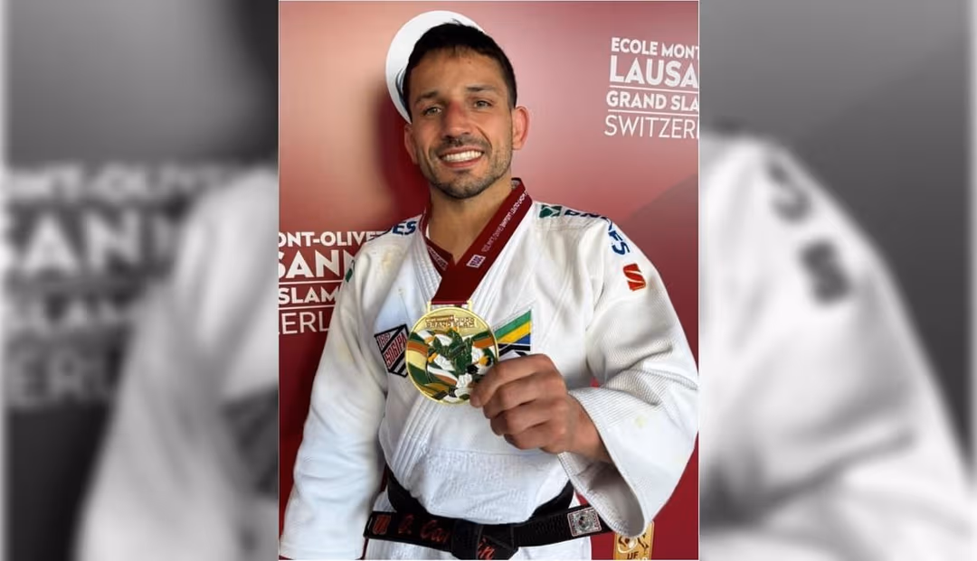 Daniel Cragnin conquistou 2ª medalha de ouro em Grand Slams Maicon Maia/CBJ