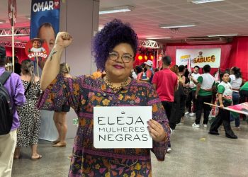 Michelle Andrews destaca eleição de mulheres negras durante convenção da Federação PT/PCdoB/PV