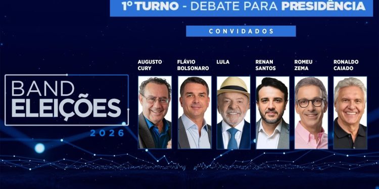 Band fará debate de presidenciáveis neste domingo (23)