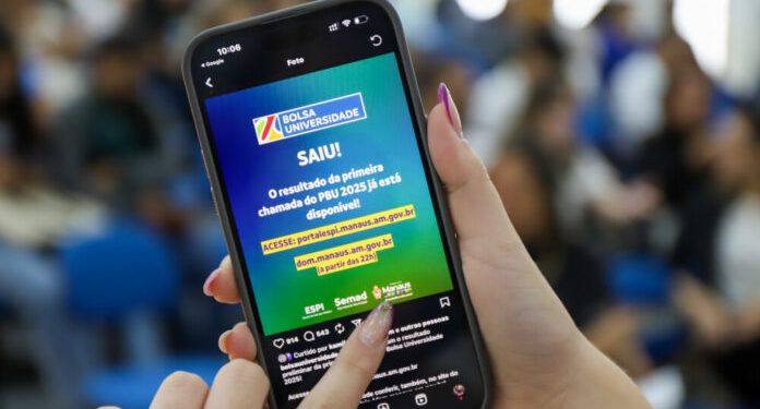 Prefeitura de Manaus lança Bolsa Universidade 2027 com mais de 20 mil vagas de graduação