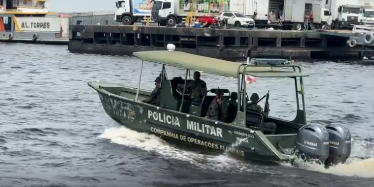 Operação Orla Segura reforça policiamento nas orlas e rios de Manaus