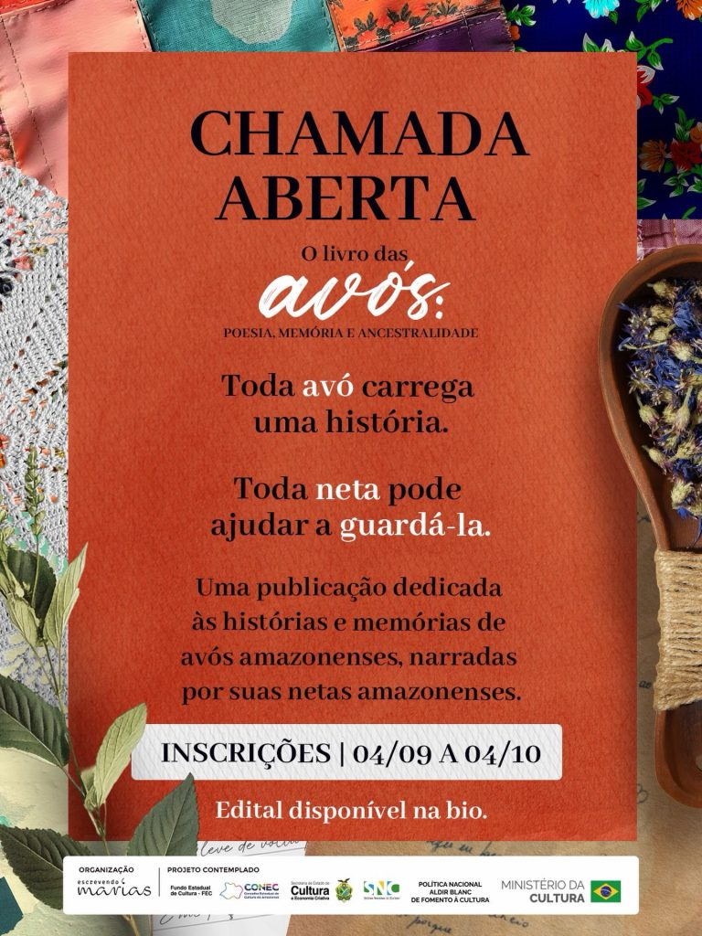Escrevendo Marias abre chamada pública gratuita para “O Livro das Avós”