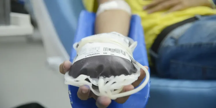 Portaria libera doação de sangue de pessoas com mais de 70 anos