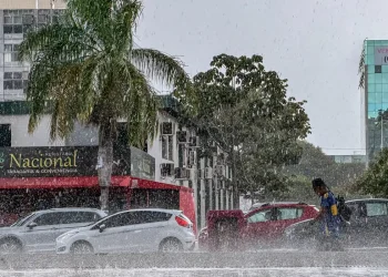Frente fria leva chuva ao Centro-Oeste e parte do Norte do país