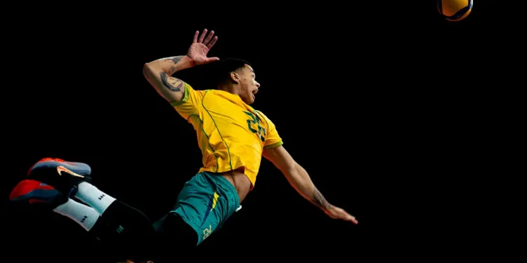 Brasil bate Colômbia e segue 100% no Sul-Americano masculino de vôlei