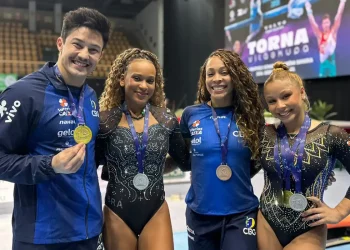 Brasil fecha Copa do Mundo de ginástica com mais cinco pódios